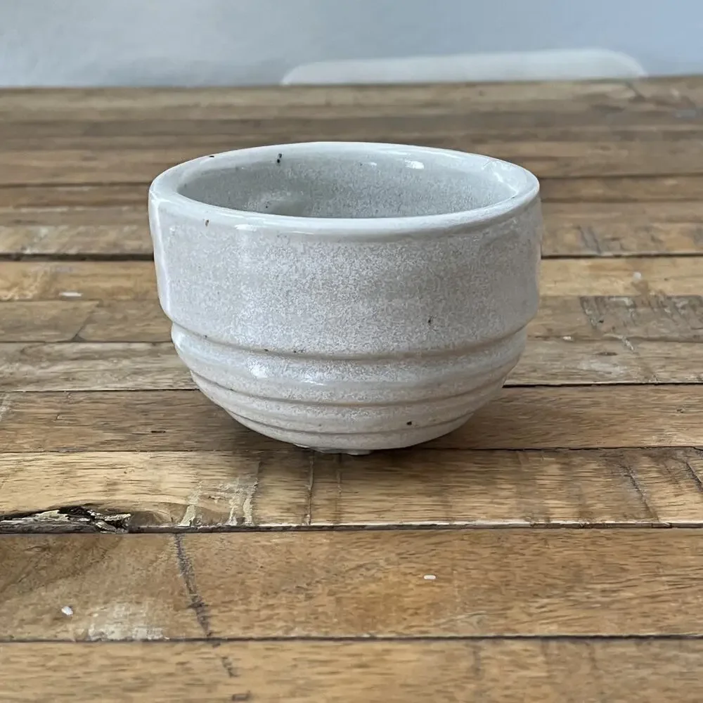 Japanese Chawan Tea Ceremony Bowl Handcrafted Earthenware Ceramic Art Pottery
